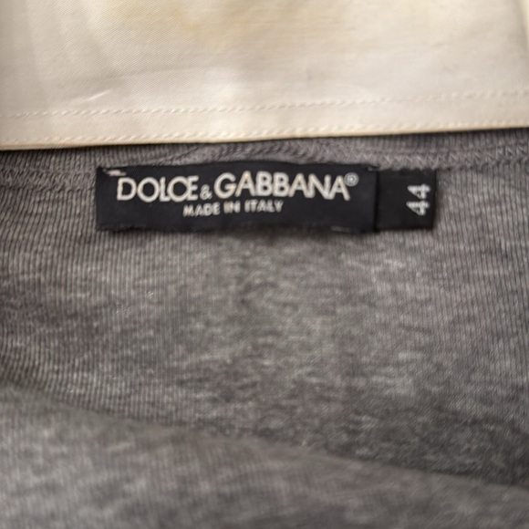 DOLCE & GABBANA GREY TOP - Picture 7 of 11